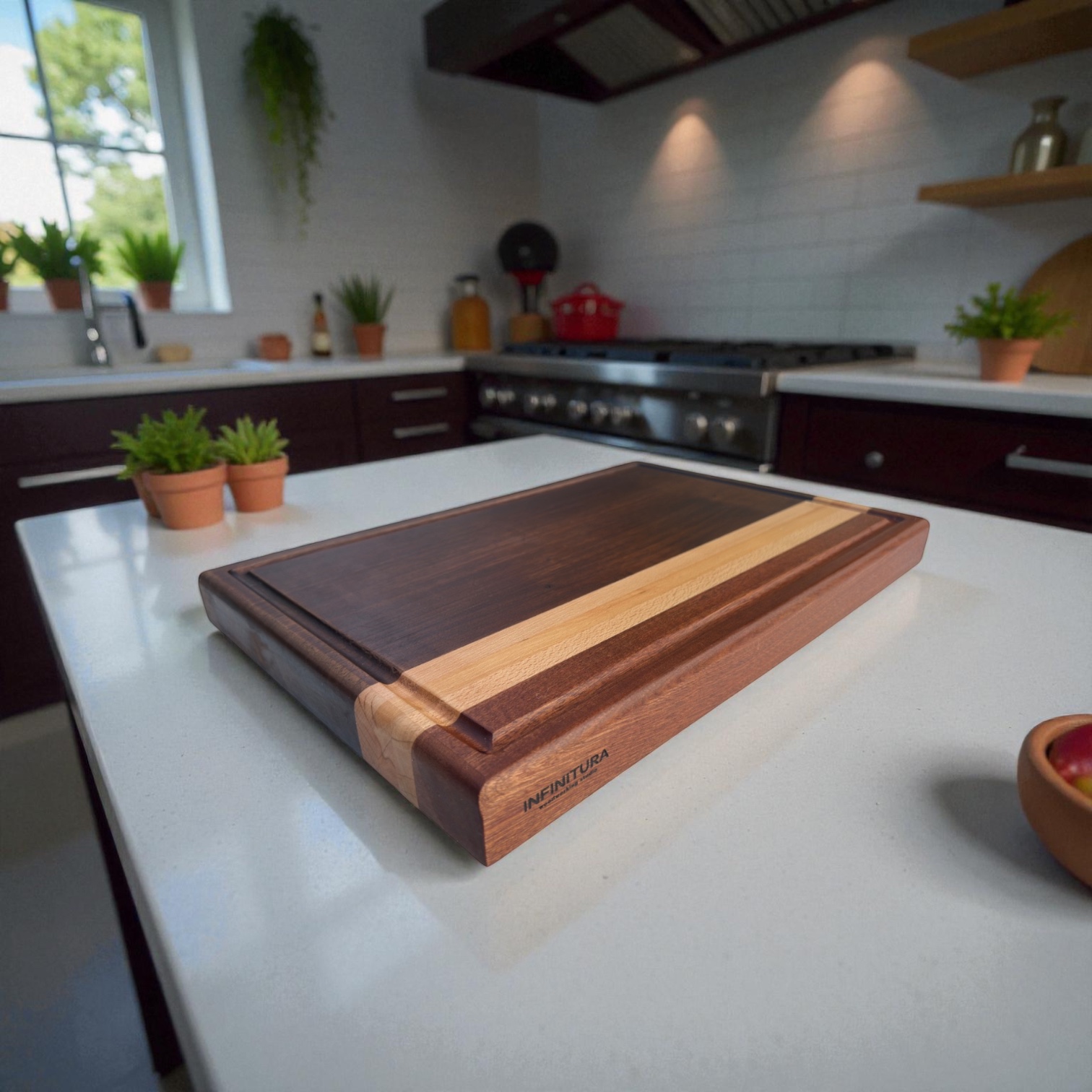 Infinitura | IMG 1778 Tocător Edge Grain - Tenebra - imagine 7